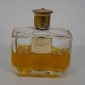 Vintage Dana Ambush Perfume Bottle Partial Collector Display Not for Use
